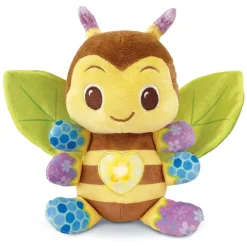 Peluche d'éveil maëlle mon abeille des découvertes