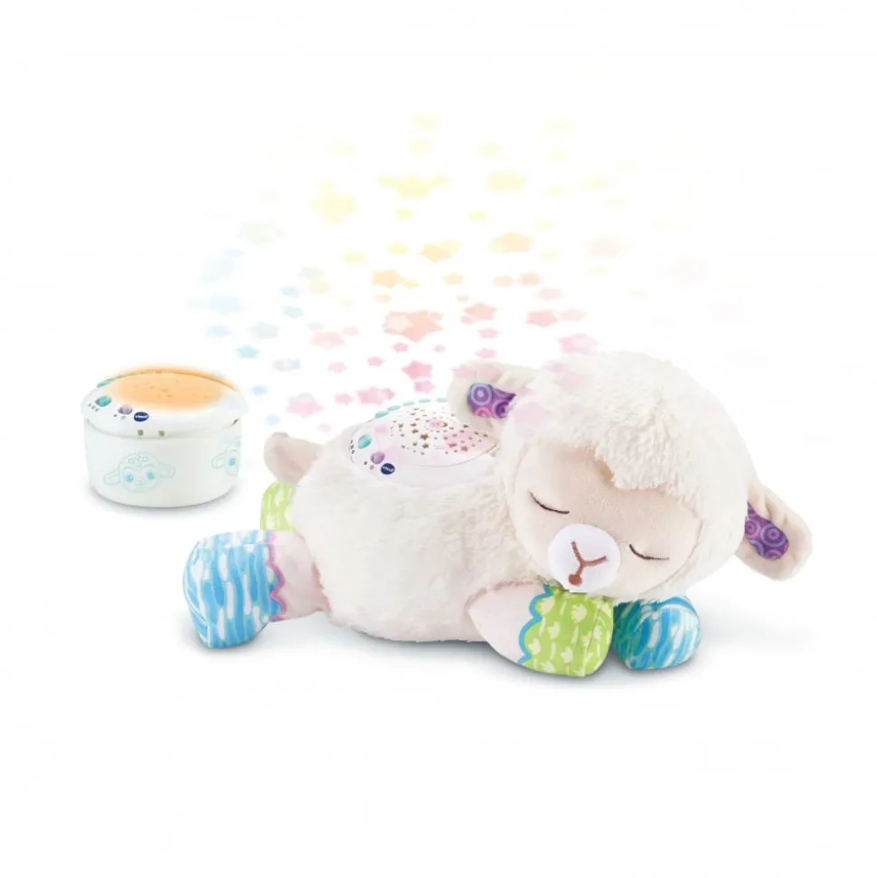 Peluche d'éveil manon, mouton nuit étoilée 3 en 1