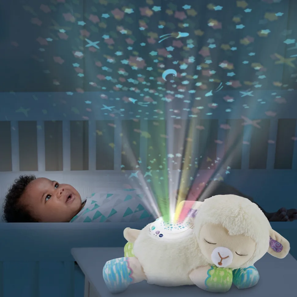 Peluche d'éveil manon, mouton nuit étoilée 3 en 1