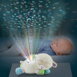 Peluche d'éveil manon, mouton nuit étoilée 3 en 1