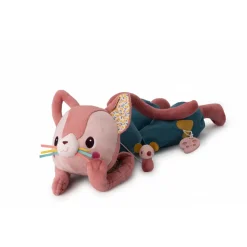 Peluche géante d'activités jeanne le chat