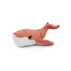 Peluche géante les ptipotos baleine et son bébé gravillou terracotta