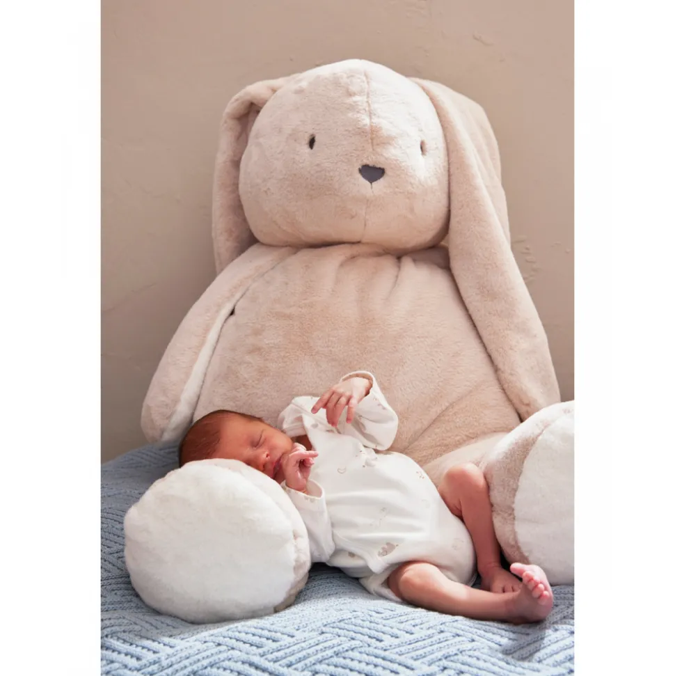 Peluche géante moka 80 cm
