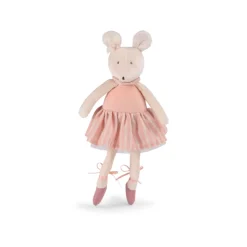 Peluche la petite école de danse - souris rose