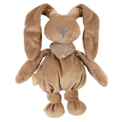 Peluche lapidou avec bandana phosphorescent glow moka 36 cm