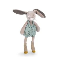 Peluche lapin 40cm trois petits lapins - sauge