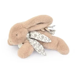 Peluche lapin doudou beige sable 25 cm