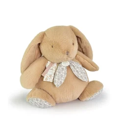Peluche lapin doudou 42 cm beige sable