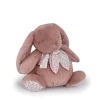 Peluche lapin doudou 42 cm rose