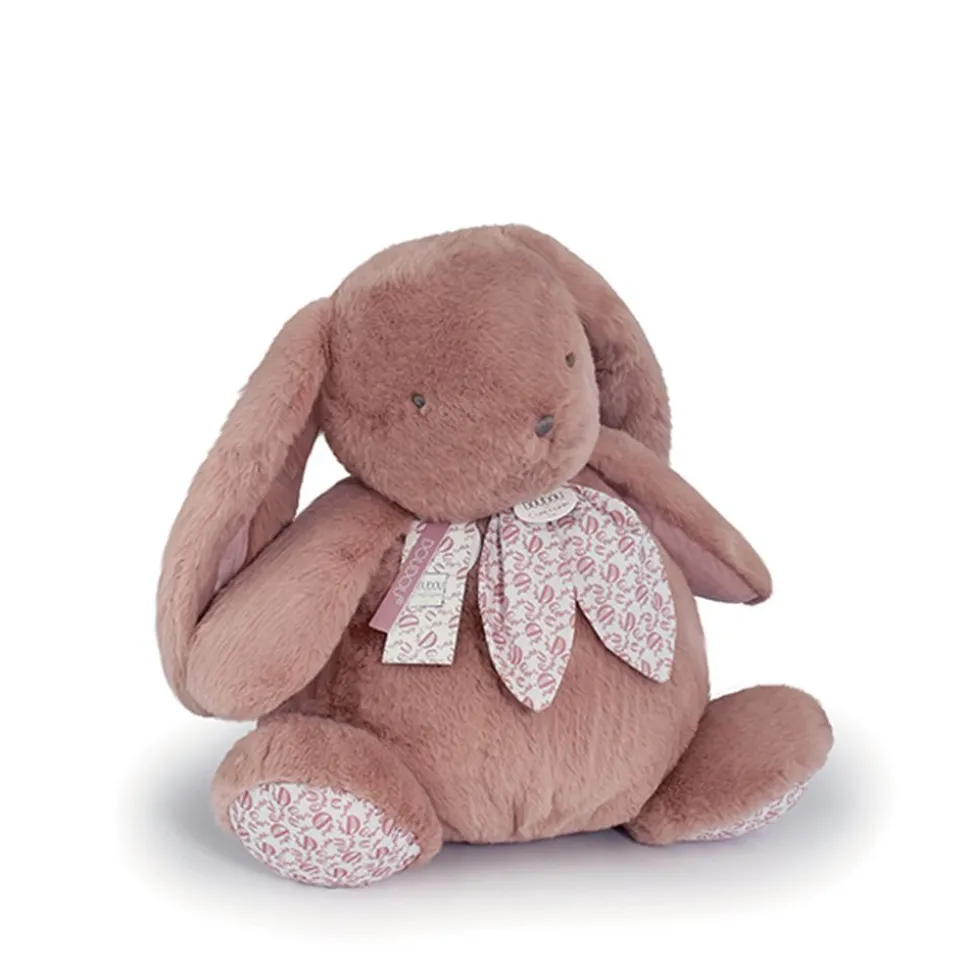 Peluche lapin doudou 42 cm rose