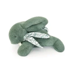 Peluche lapin doudou vert sauge 25 cm