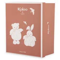 Peluche lapin patapouf 25 cm rose
