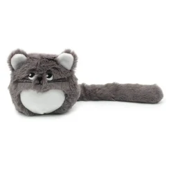 Peluche les ptipotos chat et son bébé gris