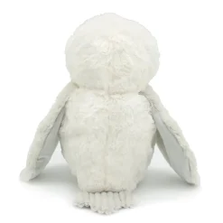 Peluche les ptipotos chouette maman et bébé gris clair