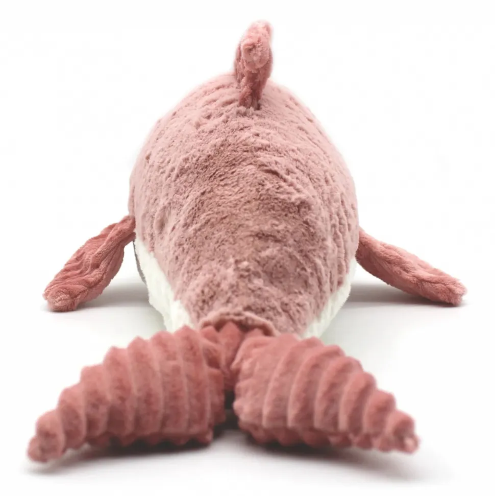 Peluche les ptipotos dauphin et son bébé rose