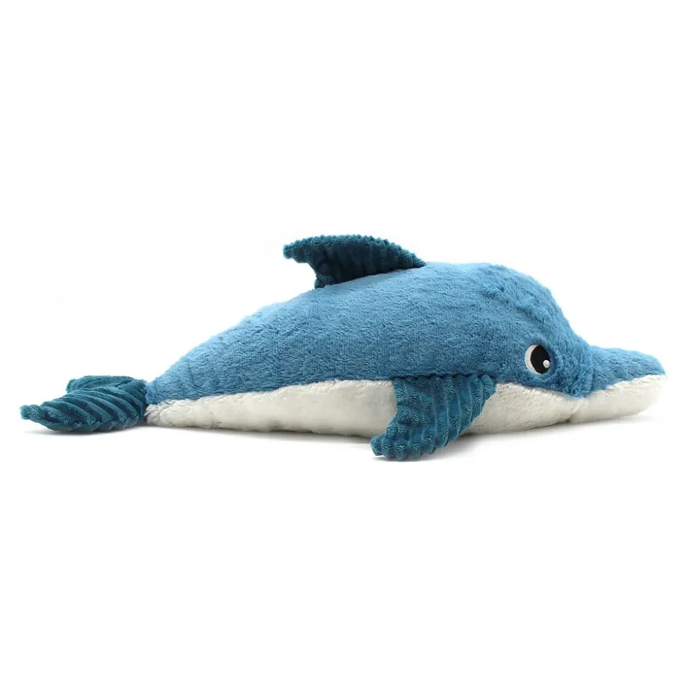 Peluche les ptipotos dauphin et son bébé bleu