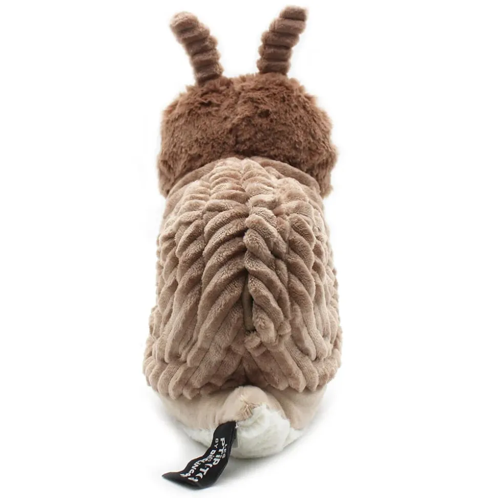 Peluche les ptipotos escargot et son bébé brun