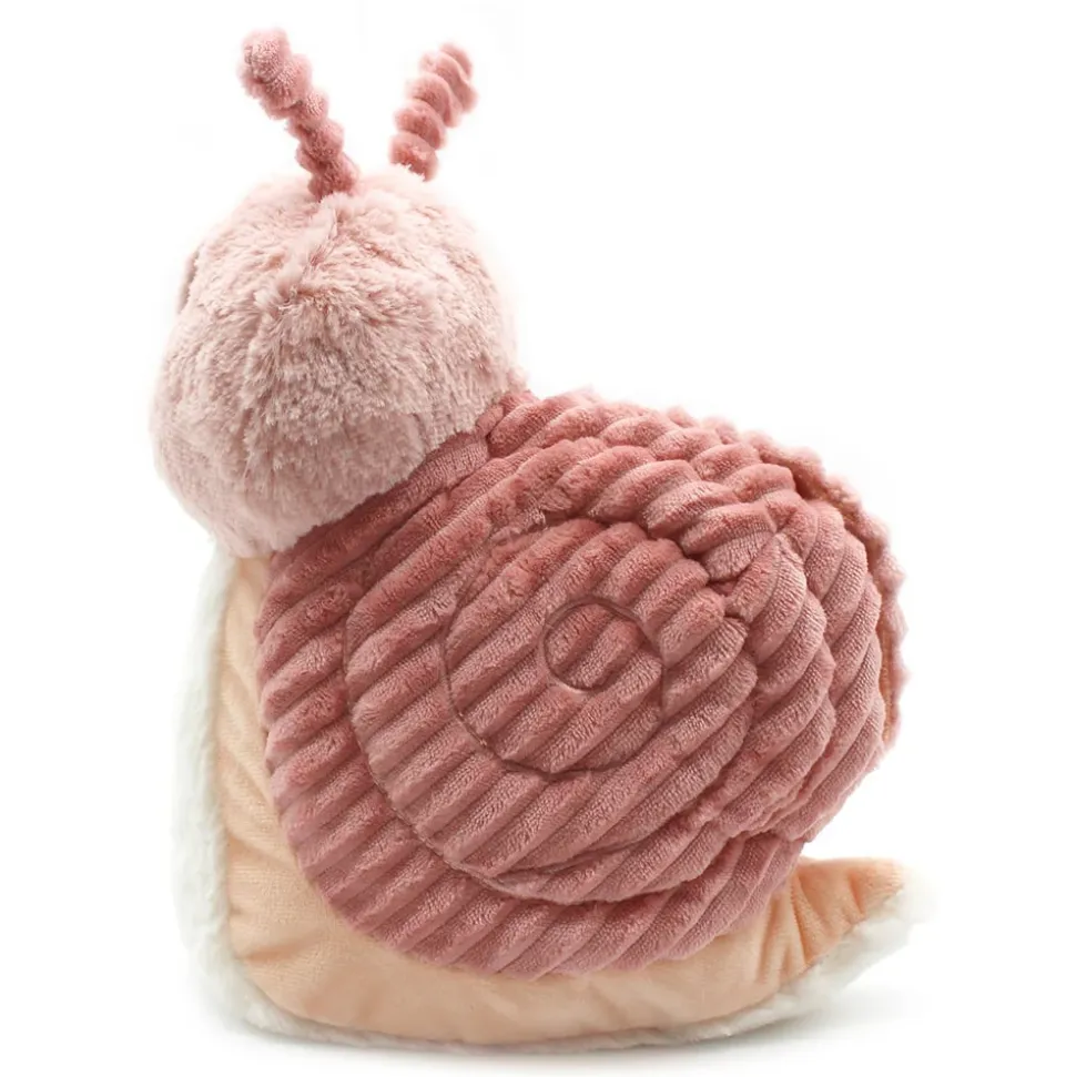 Peluche les ptipotos escargot et son bébé rose