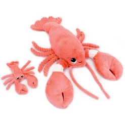 Peluche les ptipotos homard et son bébé corail