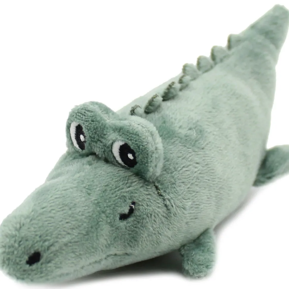 Peluche les ptipotos le crocodile croketou maman et bébé