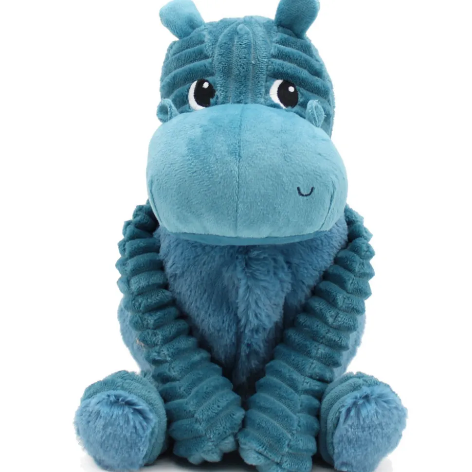 Peluche les ptipotos l'hippopotame bibou maman et bébé