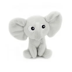 Peluche les ptipotos éléphant et son bébé gris