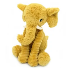 Peluche les ptipotos éléphant et son bébé moutarde