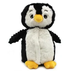 Peluche les ptipotos pingouin et son bébé noir
