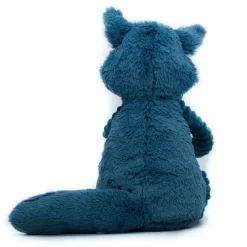Peluche les ptipotos raton laveur netoitou bleu
