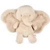 Peluche éléphant longs poils sable fanfan