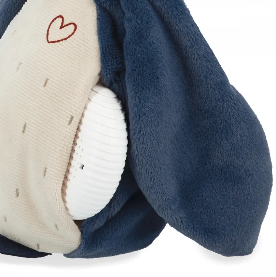 Peluche manchot enregistreuse et bruits blanc bleu