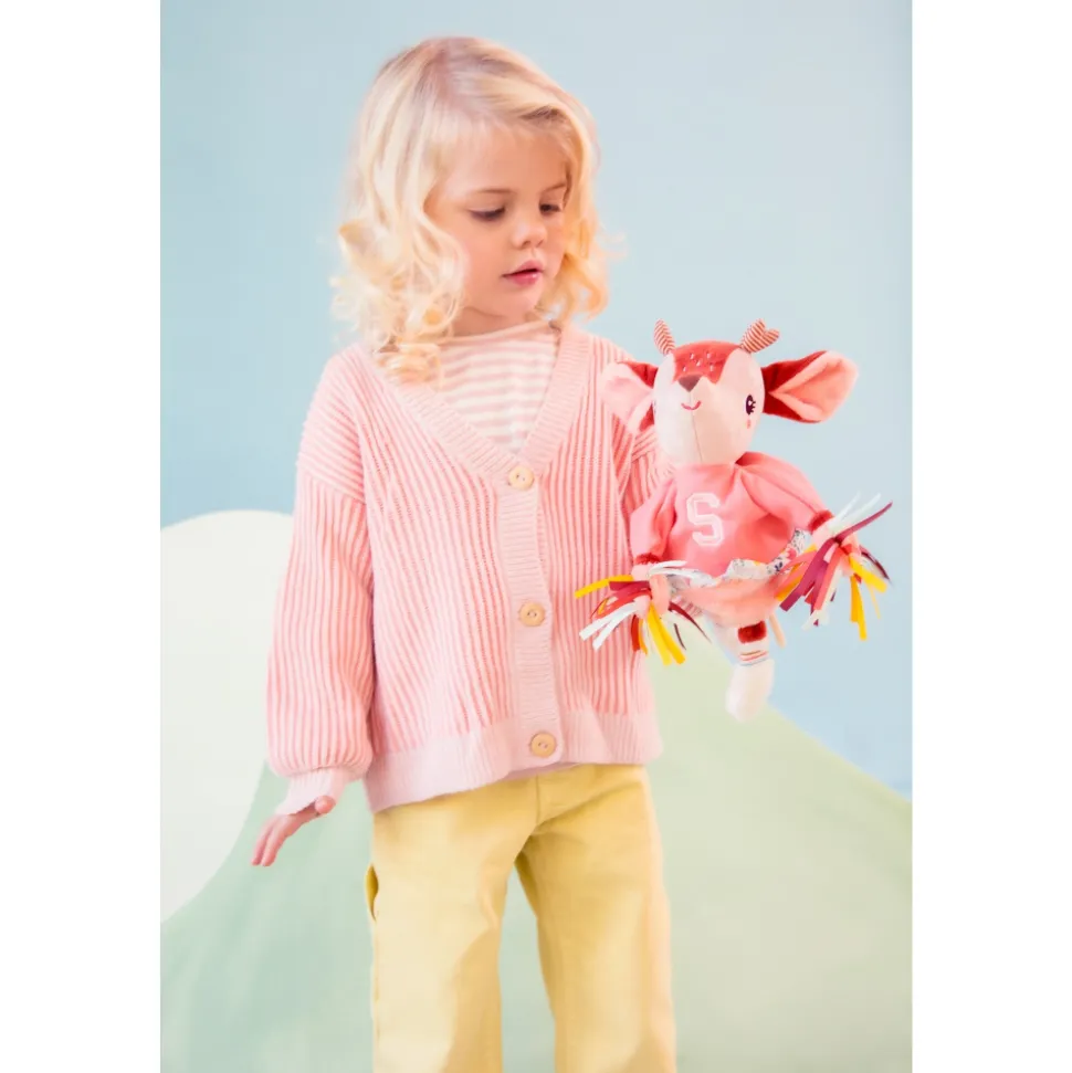 Peluche marionnette à main stella pompom