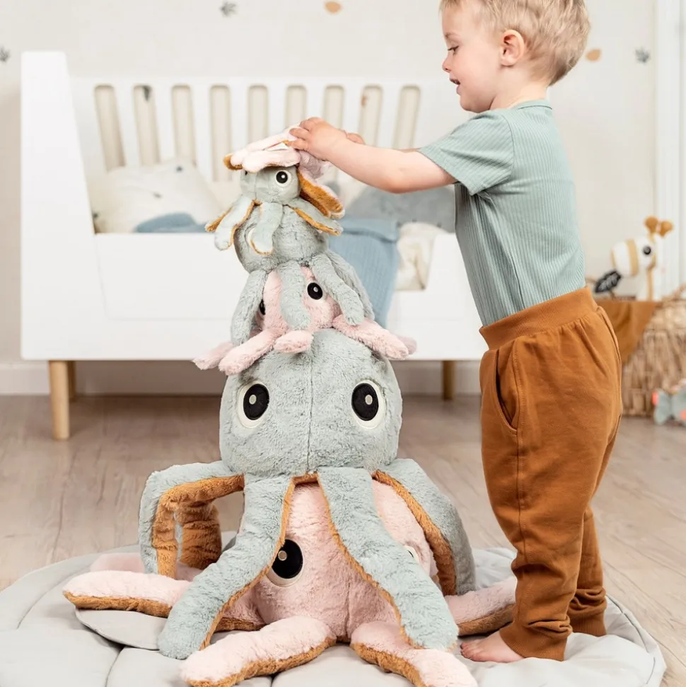 Peluche méduse jelly 23 cm powder