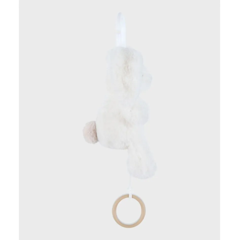Peluche mini-musicale 20cm - snow
