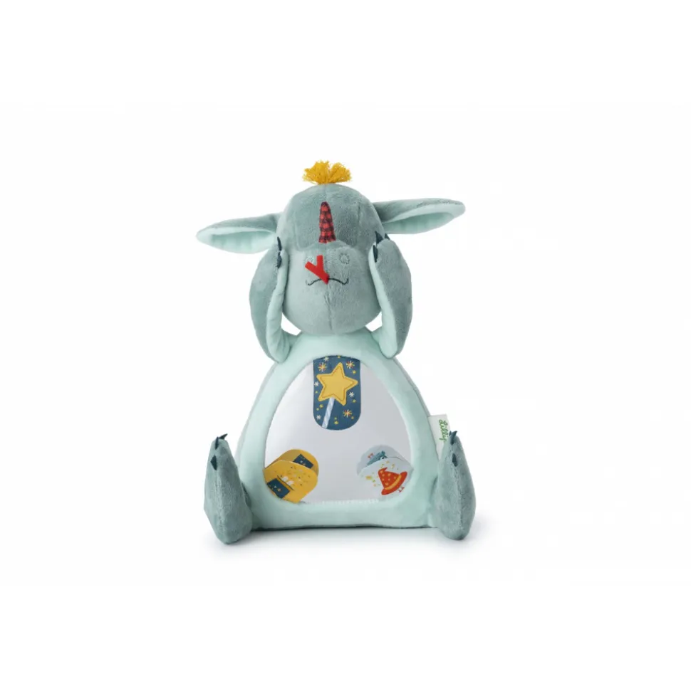 Peluche miroir d'activités joe