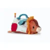 Peluche miroir triangle d'activités jack le lion