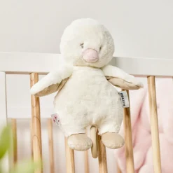 Peluche musical caneton fanfan blanc