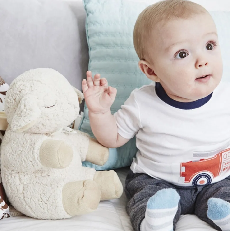 Peluche musicale bruit blanc mouton