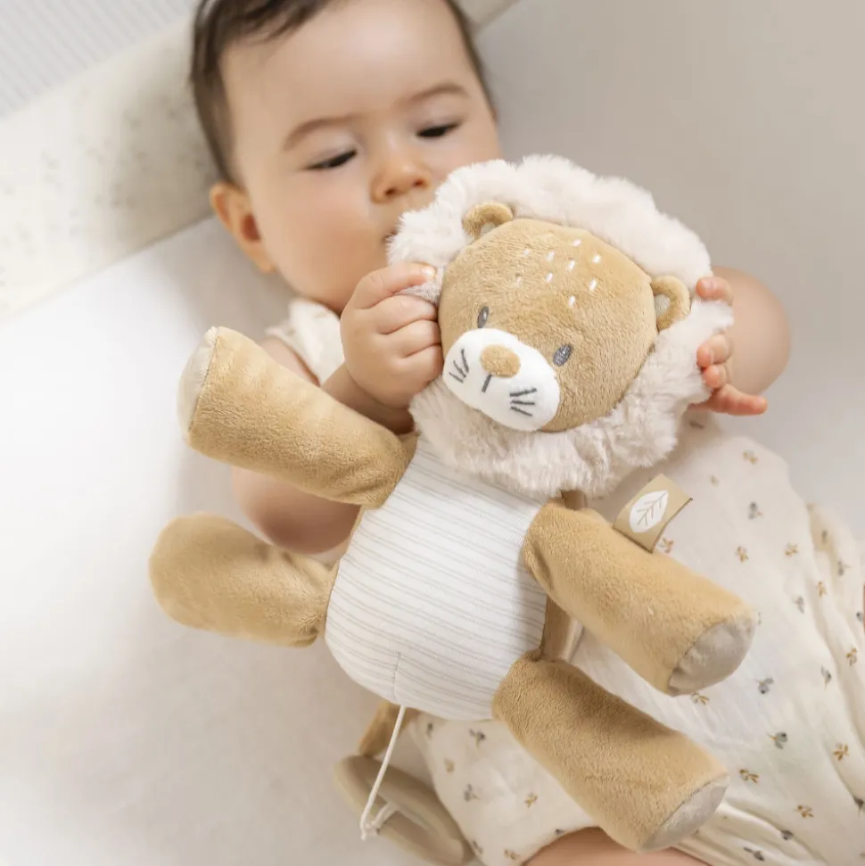 Peluche musicale ernest lion