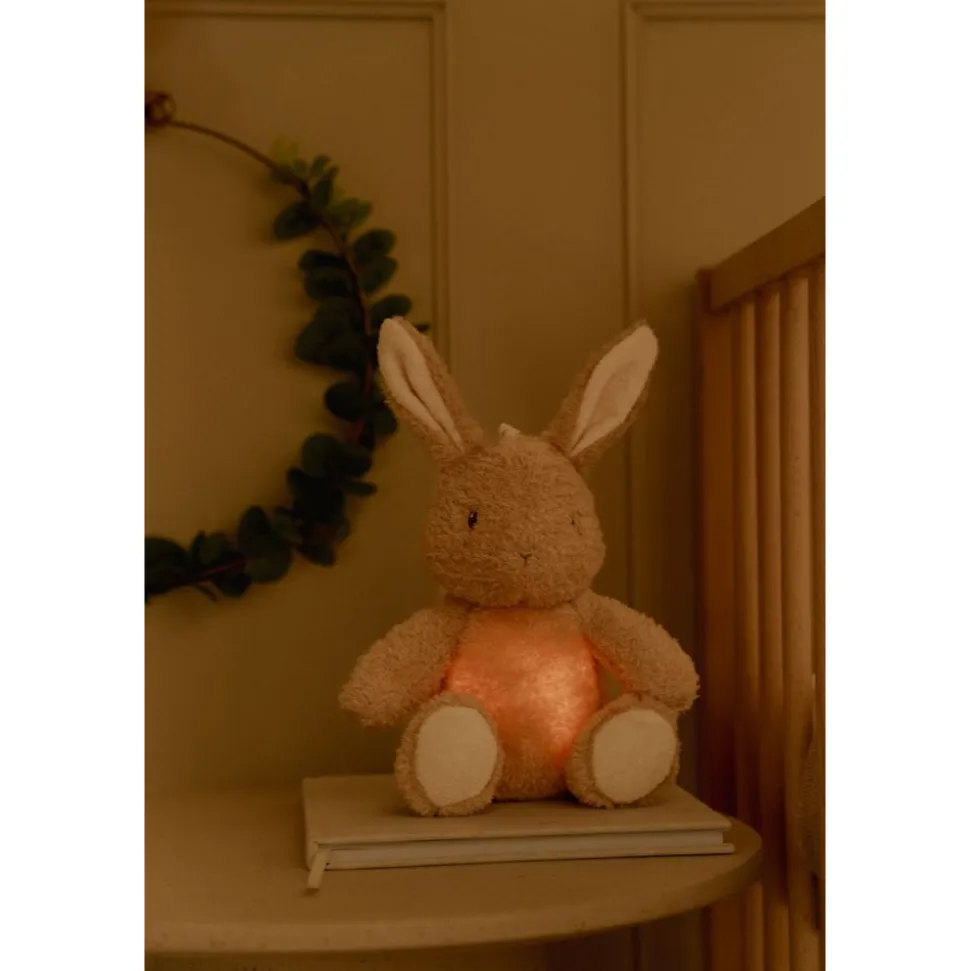 Peluche musicale et lumineuse lapin - newborn