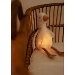 Peluche musicale et lumineuse oie - newborn