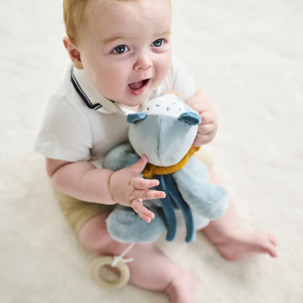 Peluche musicale felix le blaireau