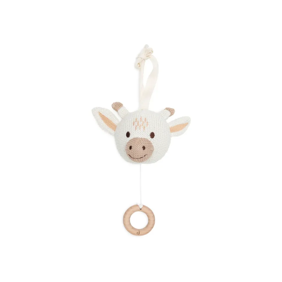 Peluche musicale girafe