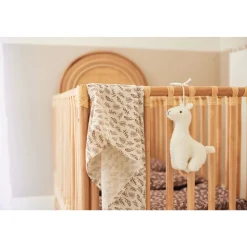 Peluche musicale lama off white