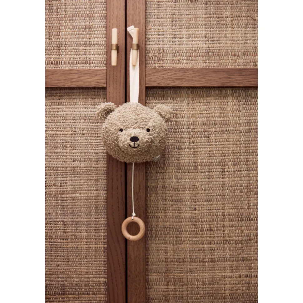 Peluche musicale teddy bear olive