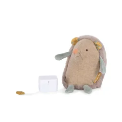 Peluche musicale trois petits lapins - hérisson