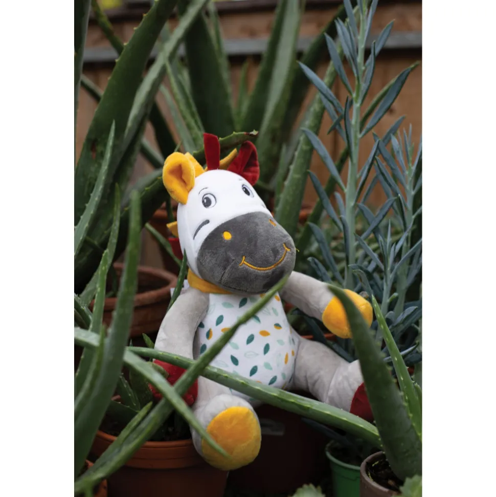 Peluche musicale zèbre kolala et sa tribu