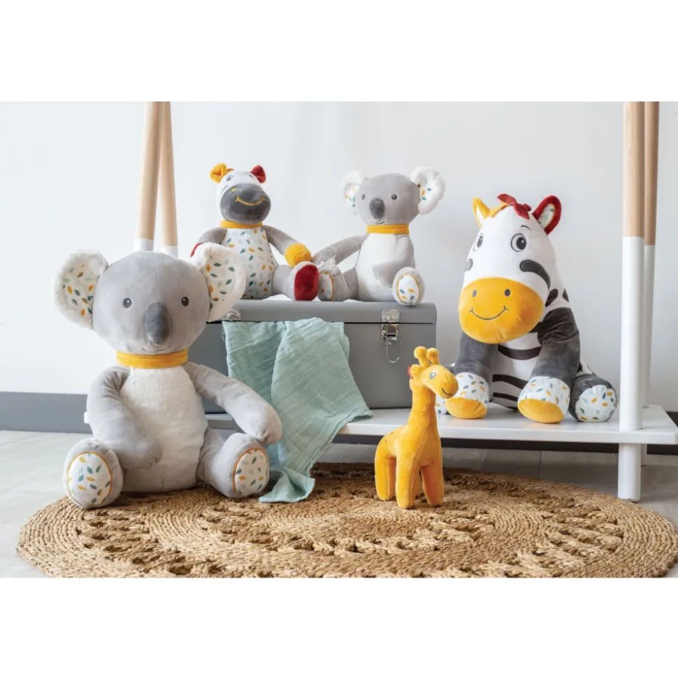 Peluche musicale zèbre kolala et sa tribu