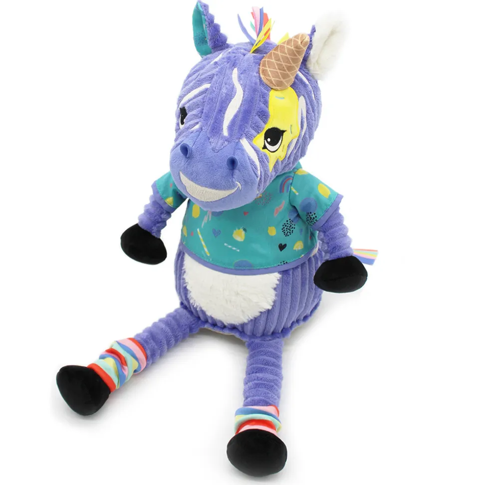 Peluche original kiprokos le zèbre