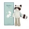 Peluche pantin raton laveur gaston